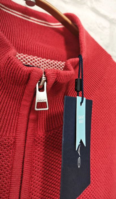 GANT Cardinal red Оригинален мъжки пуловер размер 3XL / XXXL  НОВО