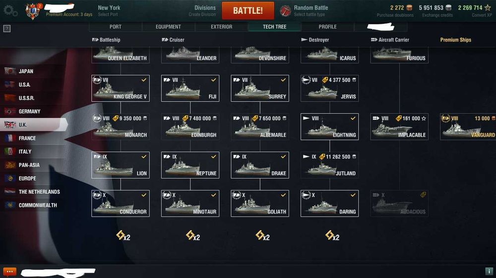World of warships,rar,381nave in port