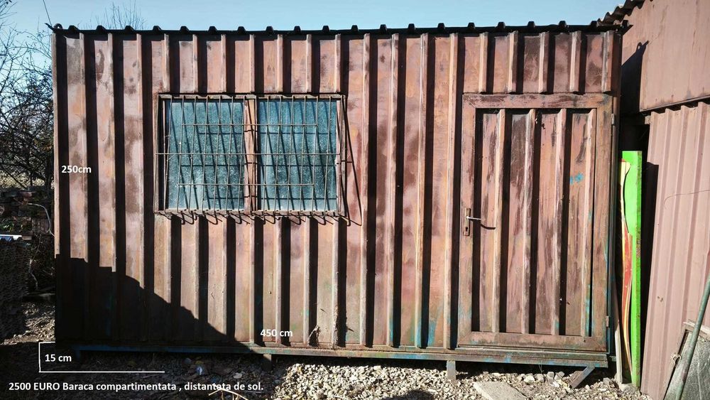 Baraca Meatalica compartimentata