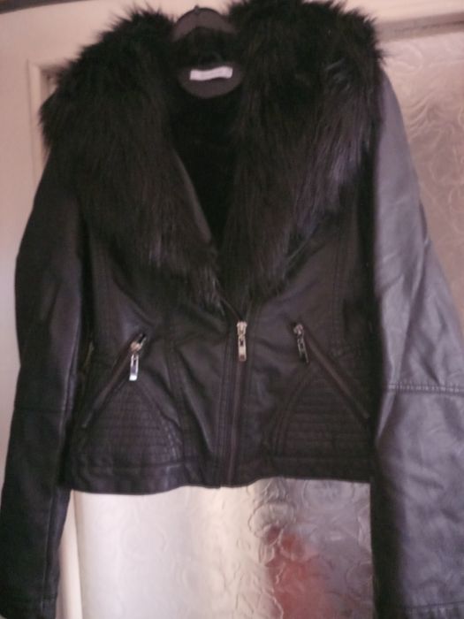 geacă piele naturala dama