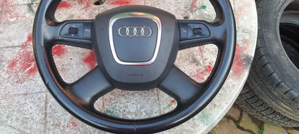 Volan piele cu airbag și comenzi Audi A4 B8