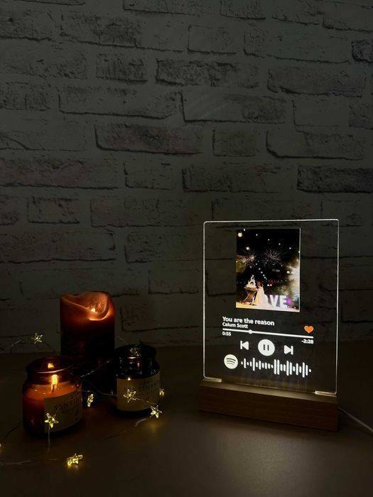 Персонализиран светещ плакет