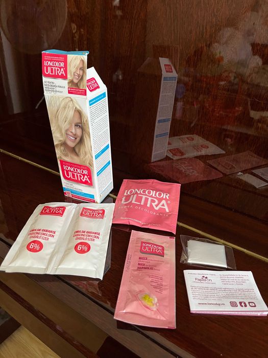 Decolorant Păr LONCOLOR ULTRA - Blonda Platinată, Până la 7 Tonuri