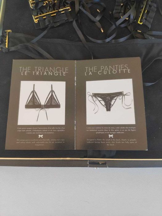 Aubade La Pièce Maîtresse — Set de lenjerie premium (NOU, neutilizat)