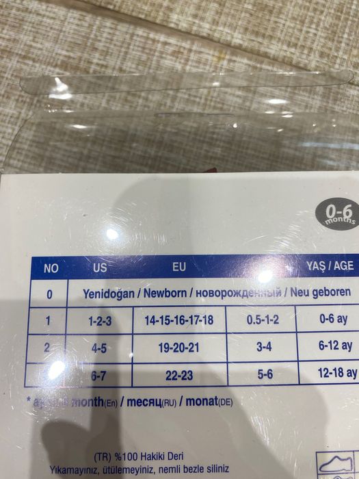 ЧИСТО НОВИ зимни бебешки обувчици (буйки)