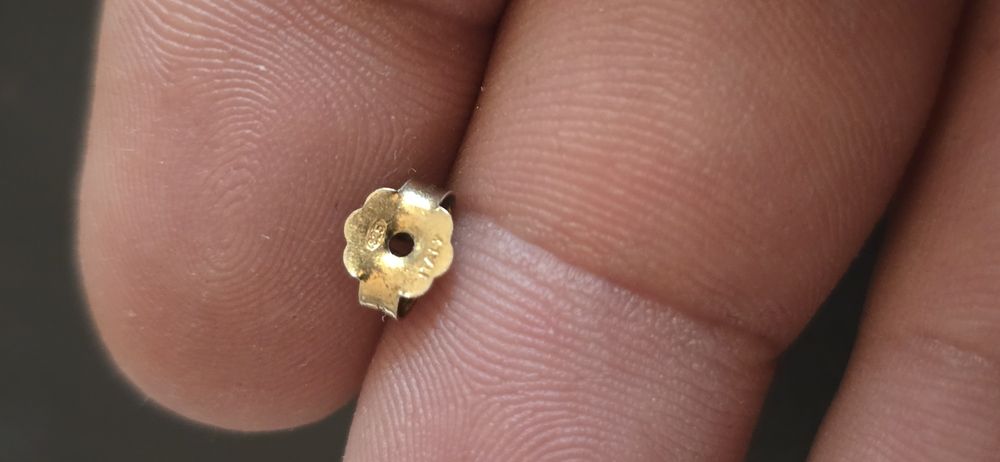 Cercei argint aurit email