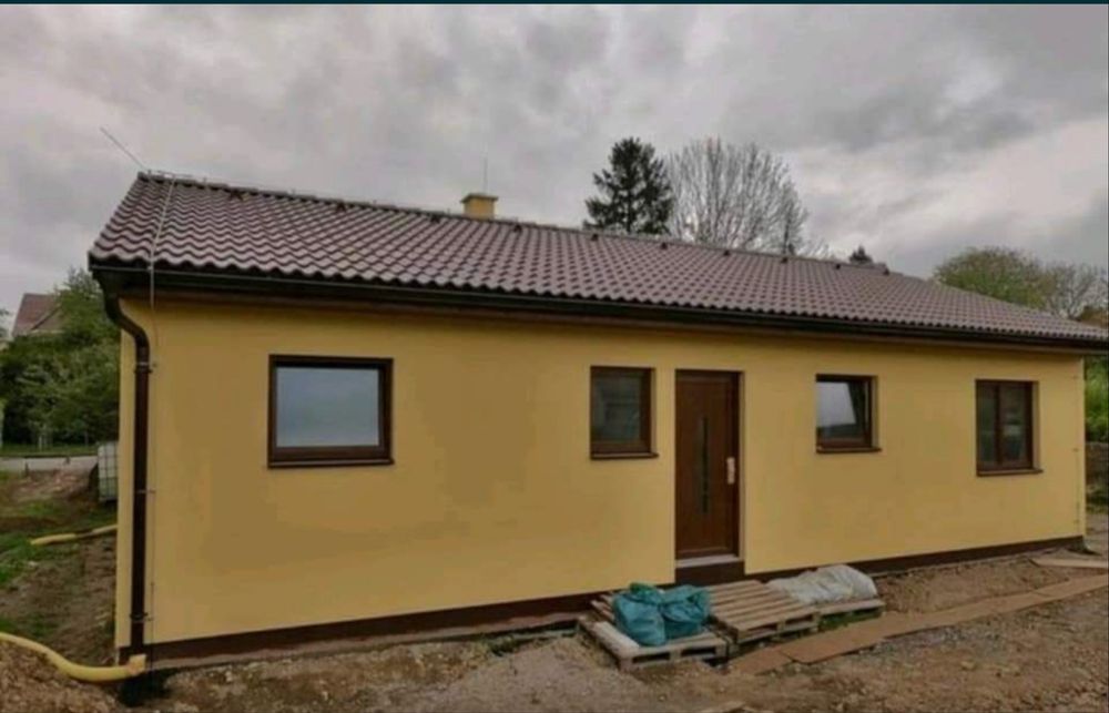 Casa modulare la cheie pe structura metalica