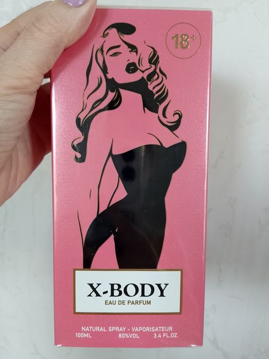 Парфюм.вода с феромонами "X- BODY". 100 ml..
