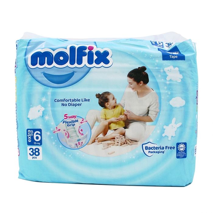 Подгузники трусики Molfix Молфикс размер 5 в упаковке 48 шт (12 - 17 к