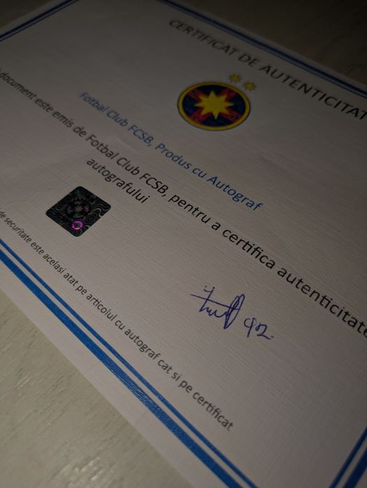 Tricou nike Steaua Bucuresti/ FCSB semnat