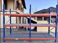 Rafturi cu polițe sau plasa zincata