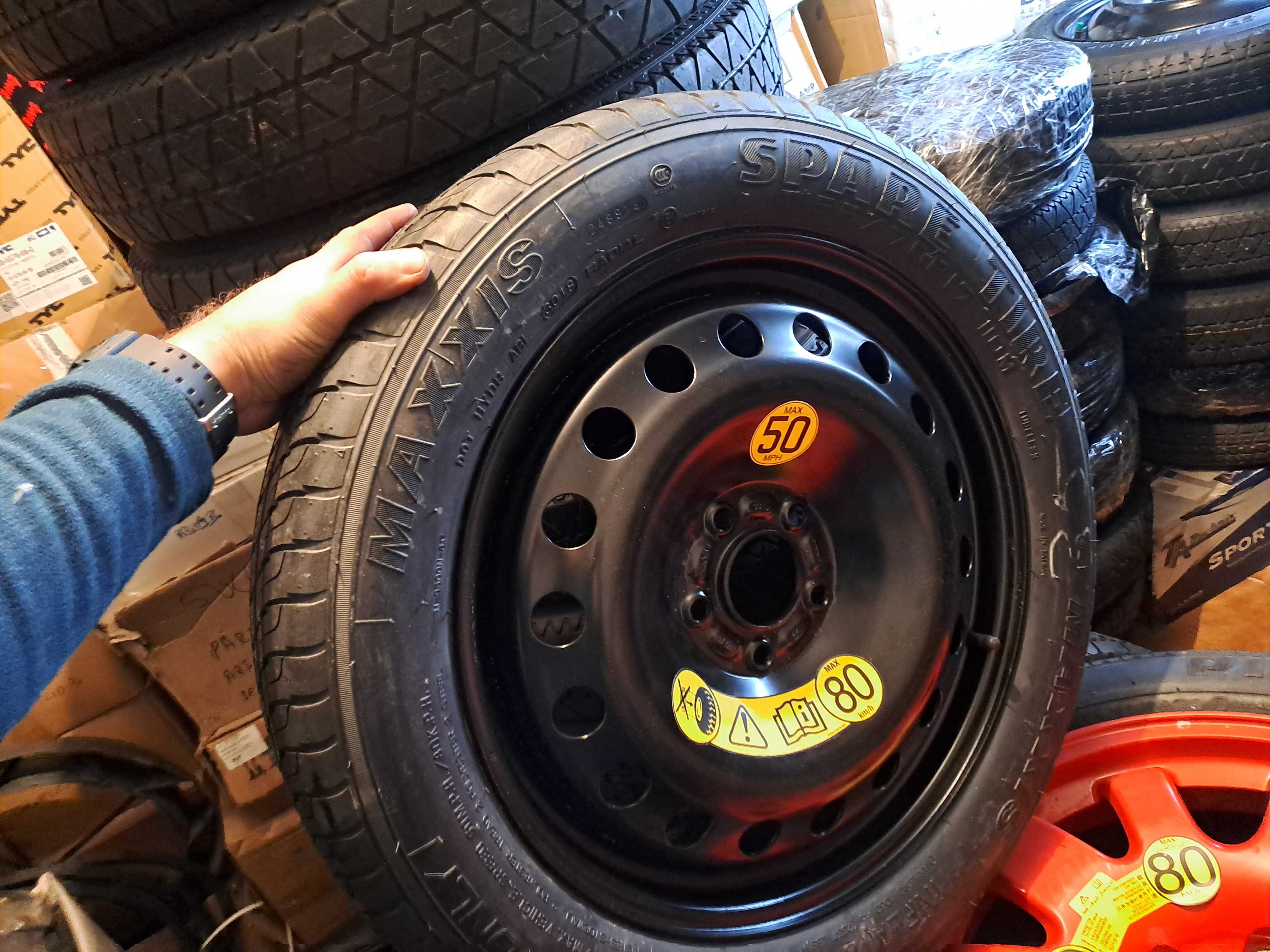 Roata de Rezerva Slim Ford Kuga 2 3 C520 CX483 Anvelopa 155 70 R17