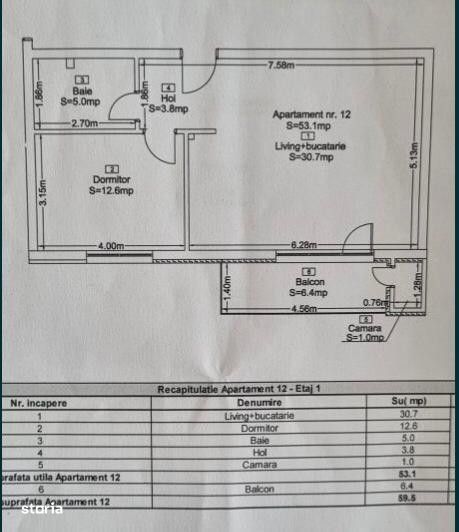 Apartament Cu 2 Camere  Si Parcare Subterana