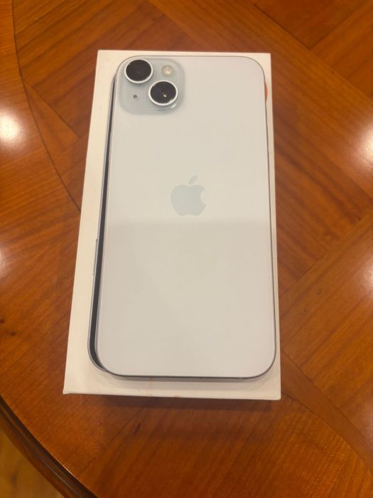 Iphone15 plus bleu aproape nou 128gb
