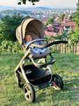 Stokke Trailz cu landou si cauciucuri noi