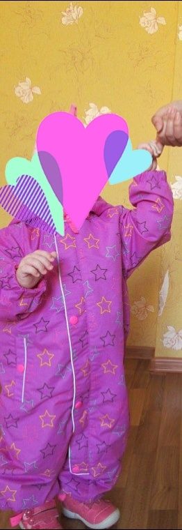Куртка зимняя на девочку 4-6 и 7-11лет.