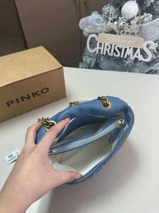 Дамска чанта Pinko Love Denim