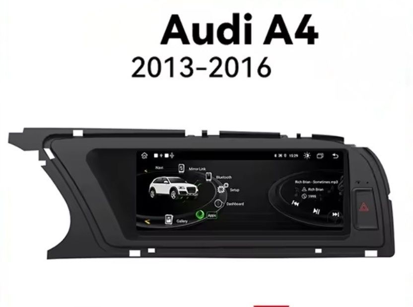 Navigatie Android cu ecran 8,8'' pt. AUDI A4 B8 (2009-2016)