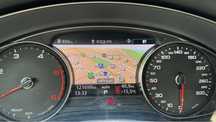 Activare functie Navigatie Audi A4 B9/harta intre ceasuri
