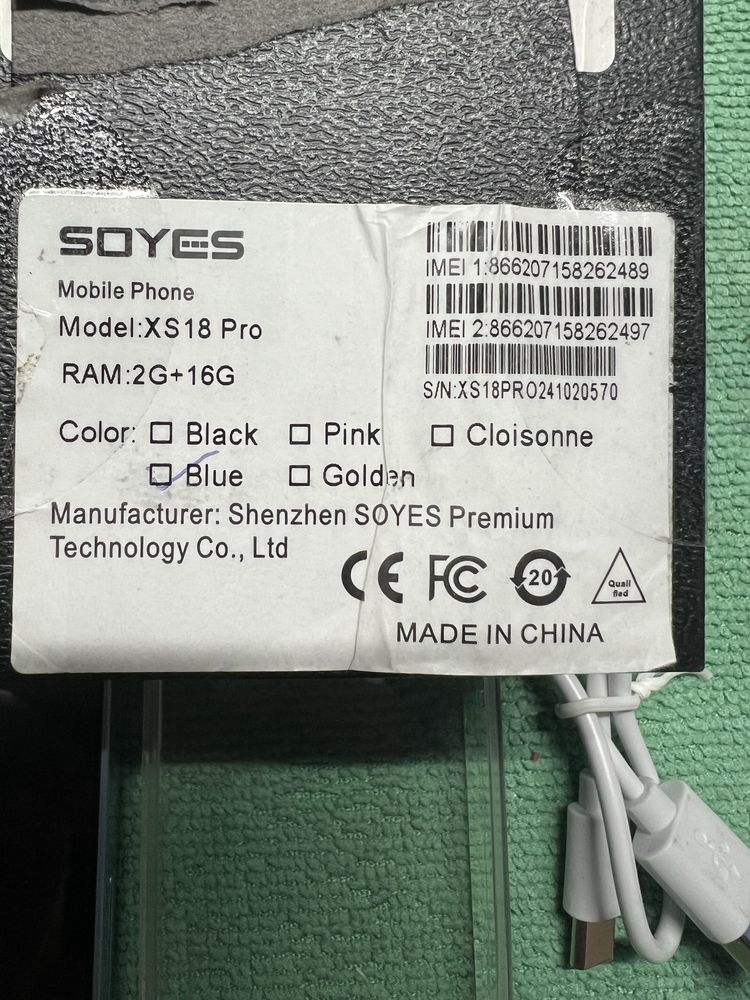 SOYES XS18 Pro смартфон 2GB RAM 16GB ROM 3.0 инча БГ меню