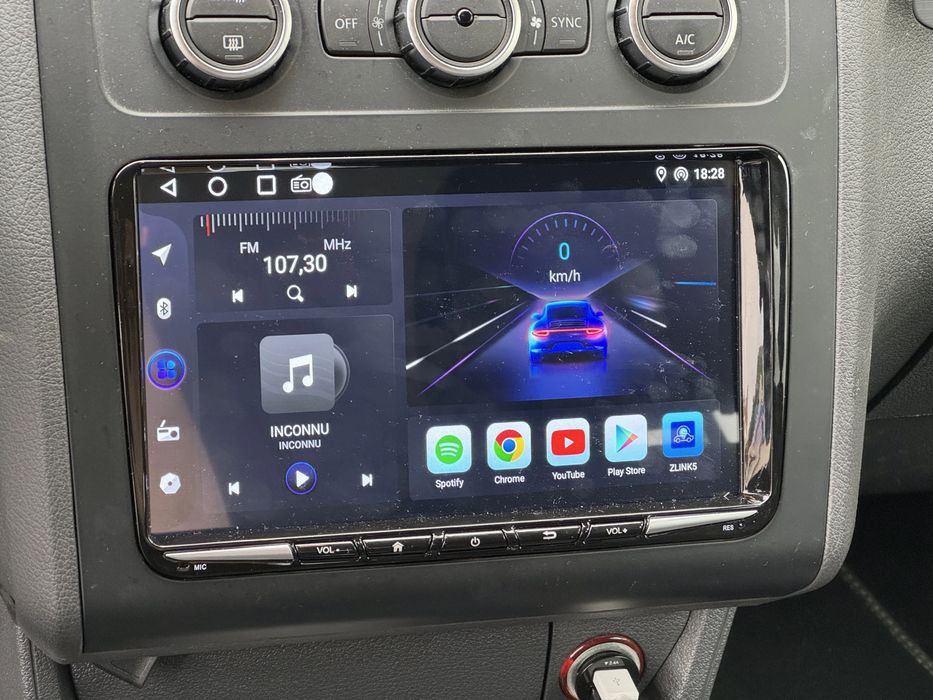 Navigatie Volkswagen Android Auto Carplay Seat Skoda VW Ecran 9 inch