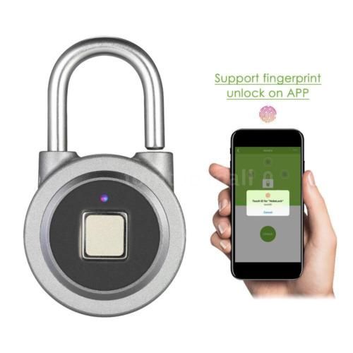 Lacat cu amprenta Fingerprint si Bluetooth cheie virtuala