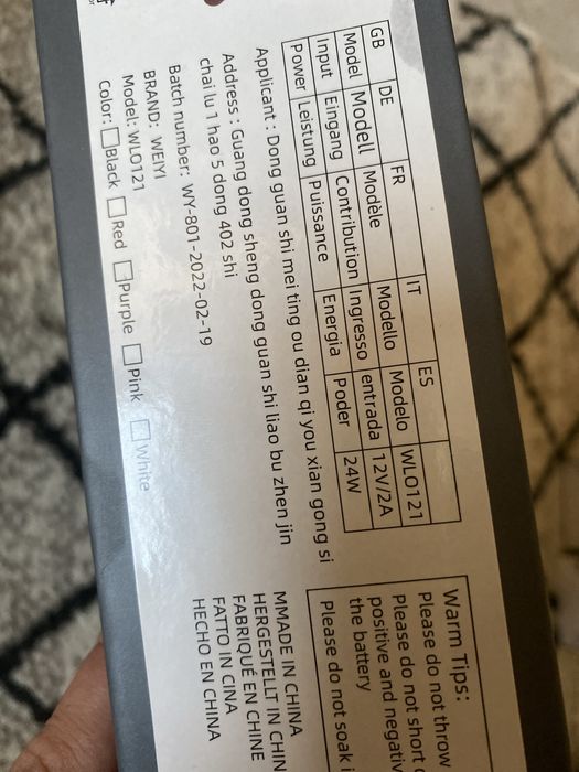 Pila electrica nail drill