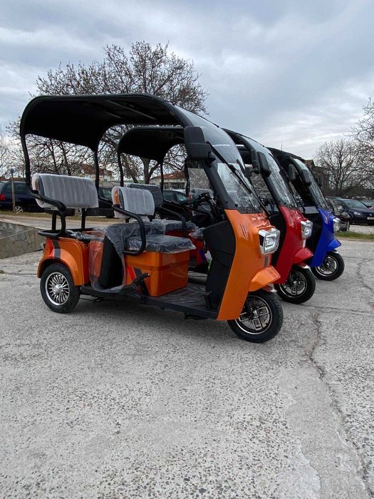 Електрически триколки с покрив и страници MaxMotors LUX-3 2000W