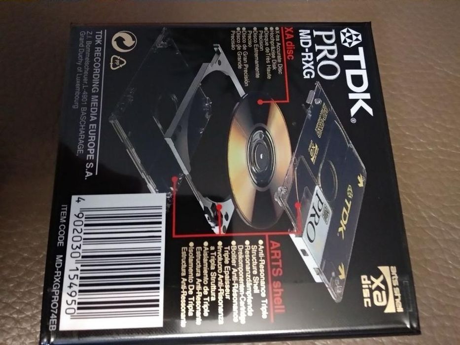 Minidisc MD TDK-RXG Pro/Caseta MINSK/ 350 Lei ARAD