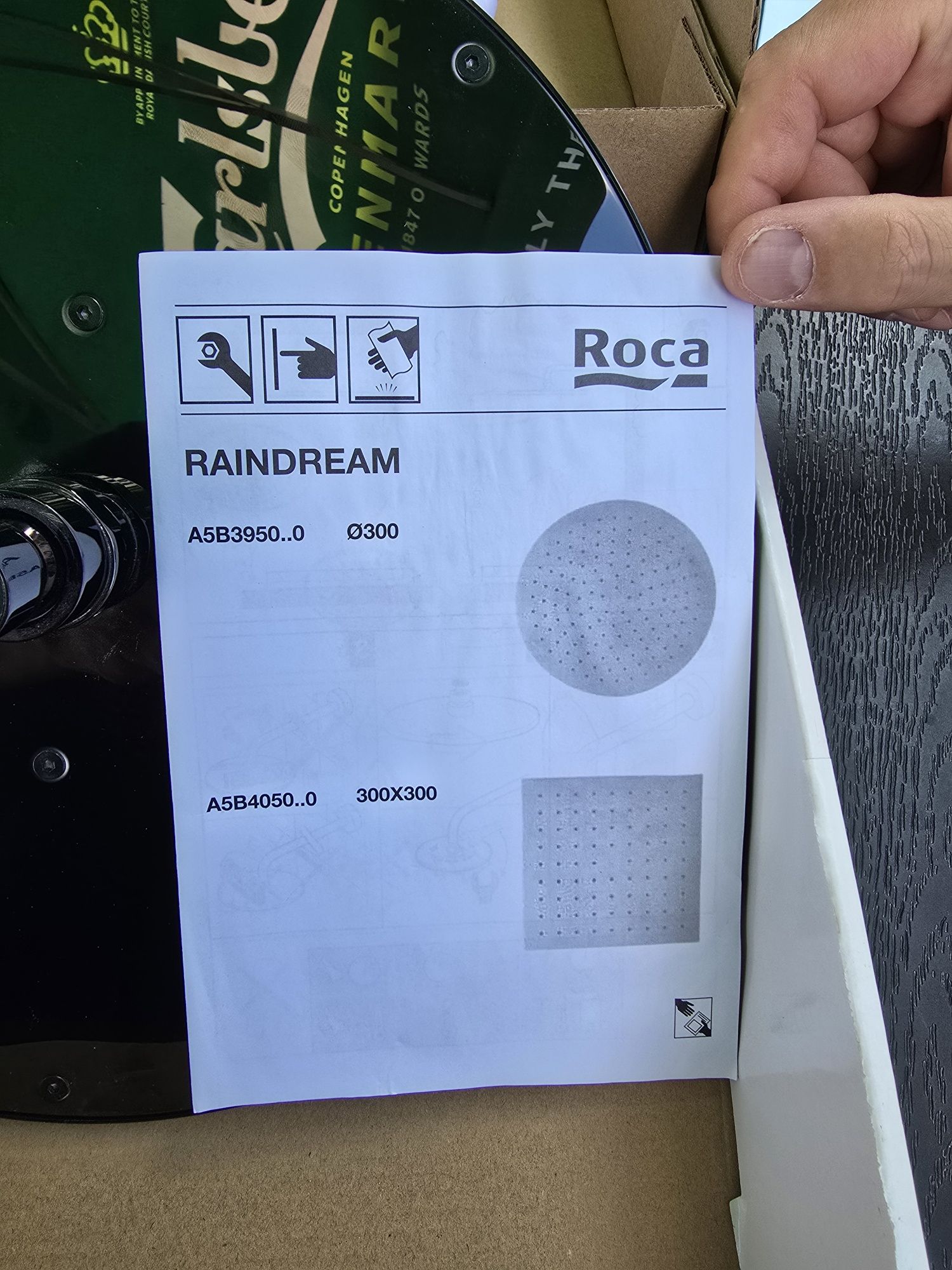 Душ пита Roca ф300