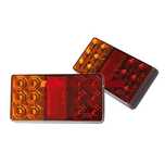 Стоп LED 2 бр. за ремарке, бус, ван, камион и др. 12V/24V - 602 В