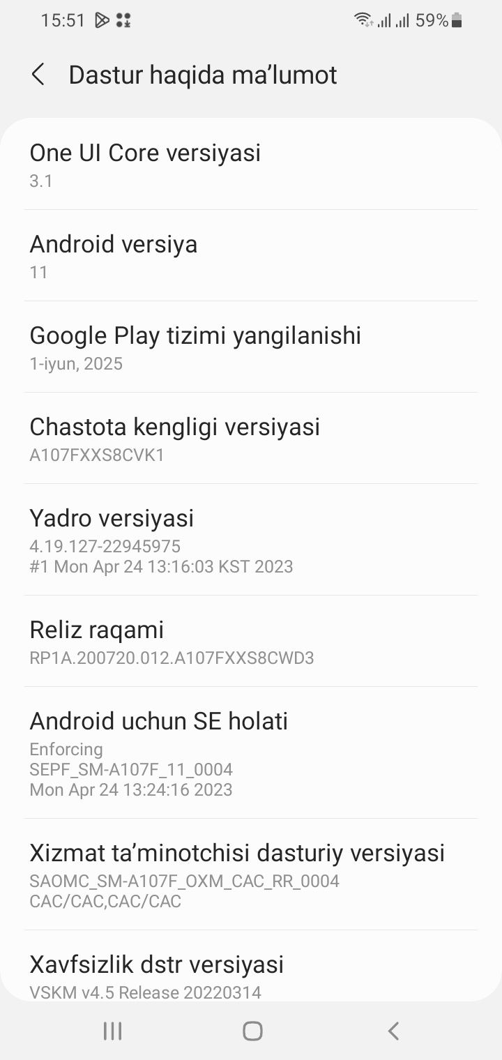 Samsung galaxy a10s