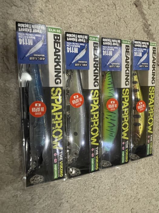 Воблери bearking sparow 115см 15г