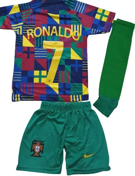 Echipamente fotbal copii 4/14ani,Ronaldo,Portugalia și Al nassr.modele