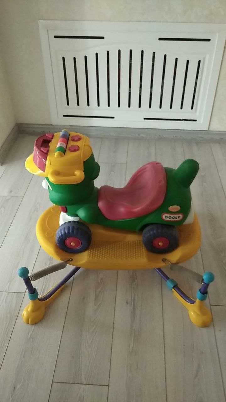 Игрушка каталка разборная