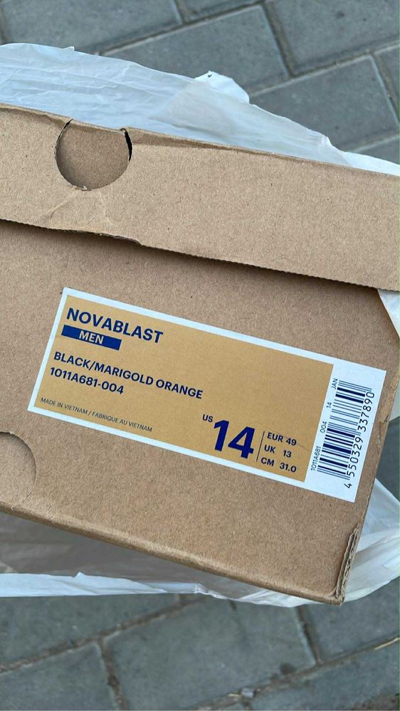 Маратонки Asics NovaBlast 47.5-49