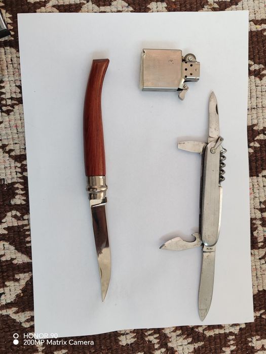 Briceag Opinel, Bricheta Zippo,Briceag de colectie