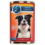 Hrana umeda de caini 4Dog, Conserva 1,25kg, 12 buc