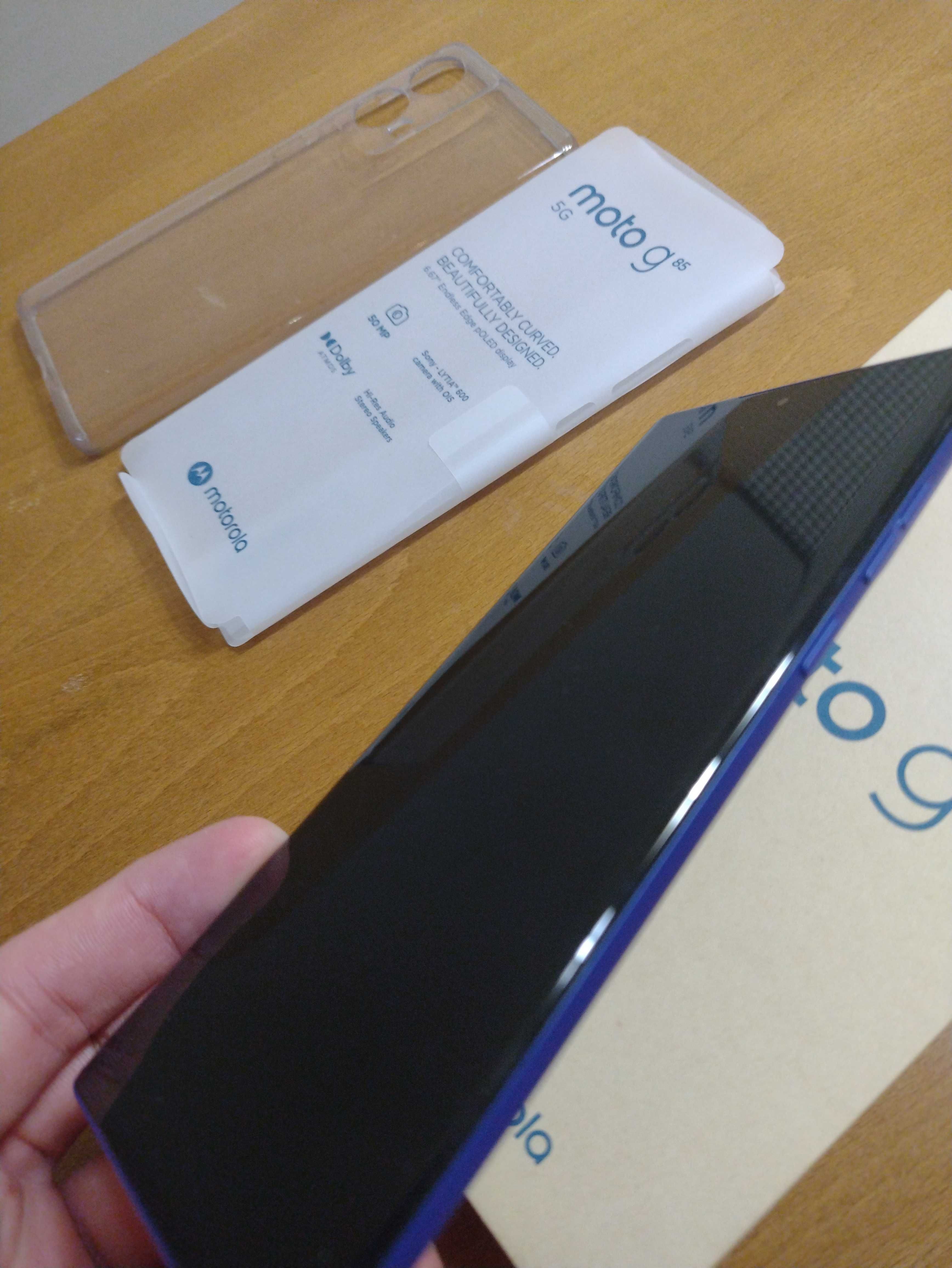 ЧИСТО НОВ Motorola G85 Cobalt blue с 2г. гаранция