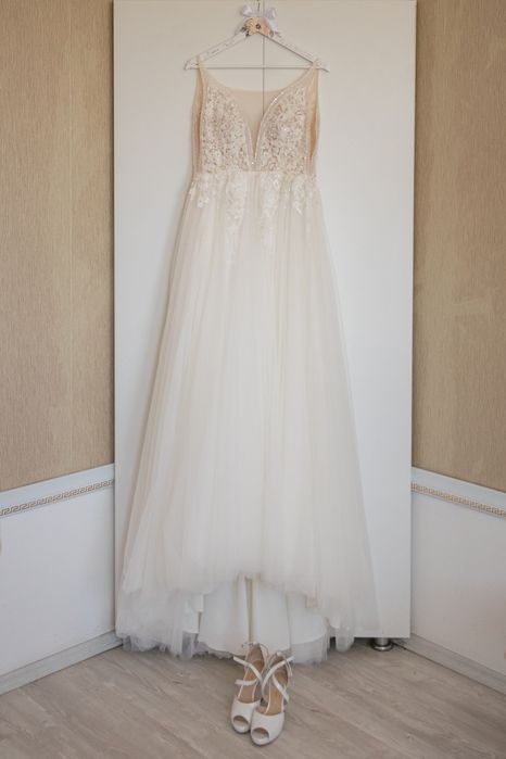 Vand rochie de mireasa Luce Sposa marime 38 -pret usor negociabil