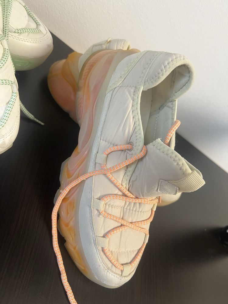 Adidas benvenuti culoare crem cu portocaliu