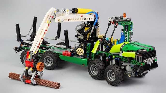 LEGO Technic Forest 2in1 pneumatic, Power Functions motor 1003 части