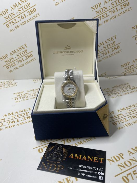 NDP Amanet Braila Ceas  Dama Christophe Duchamp (43716)