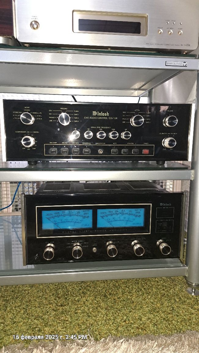 Усилитель Mcintosh MC 2255 и C40
