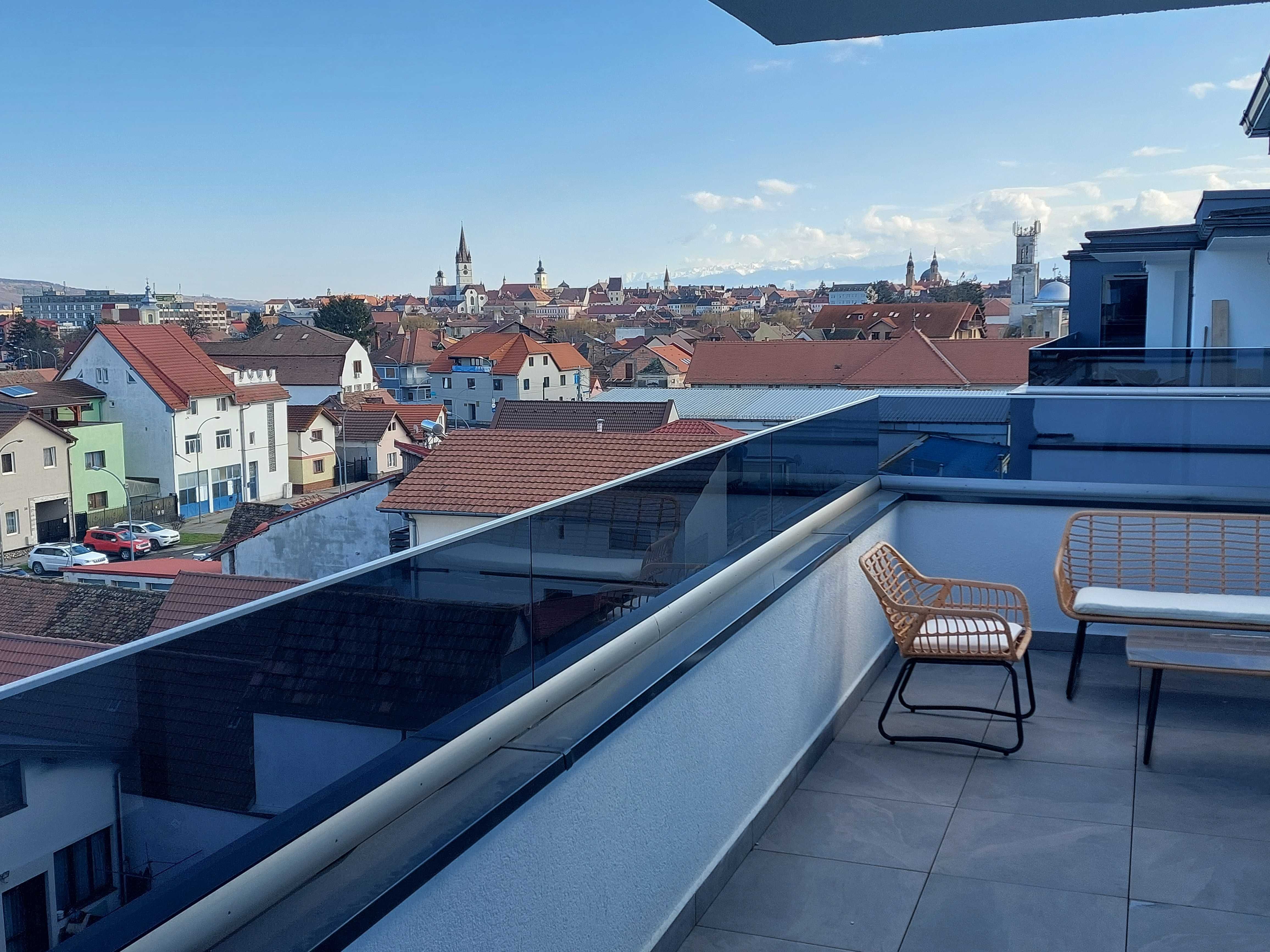 Inchiriez PENTHOUSE Cartier Kogalniceanu Sibiu-  proprietar