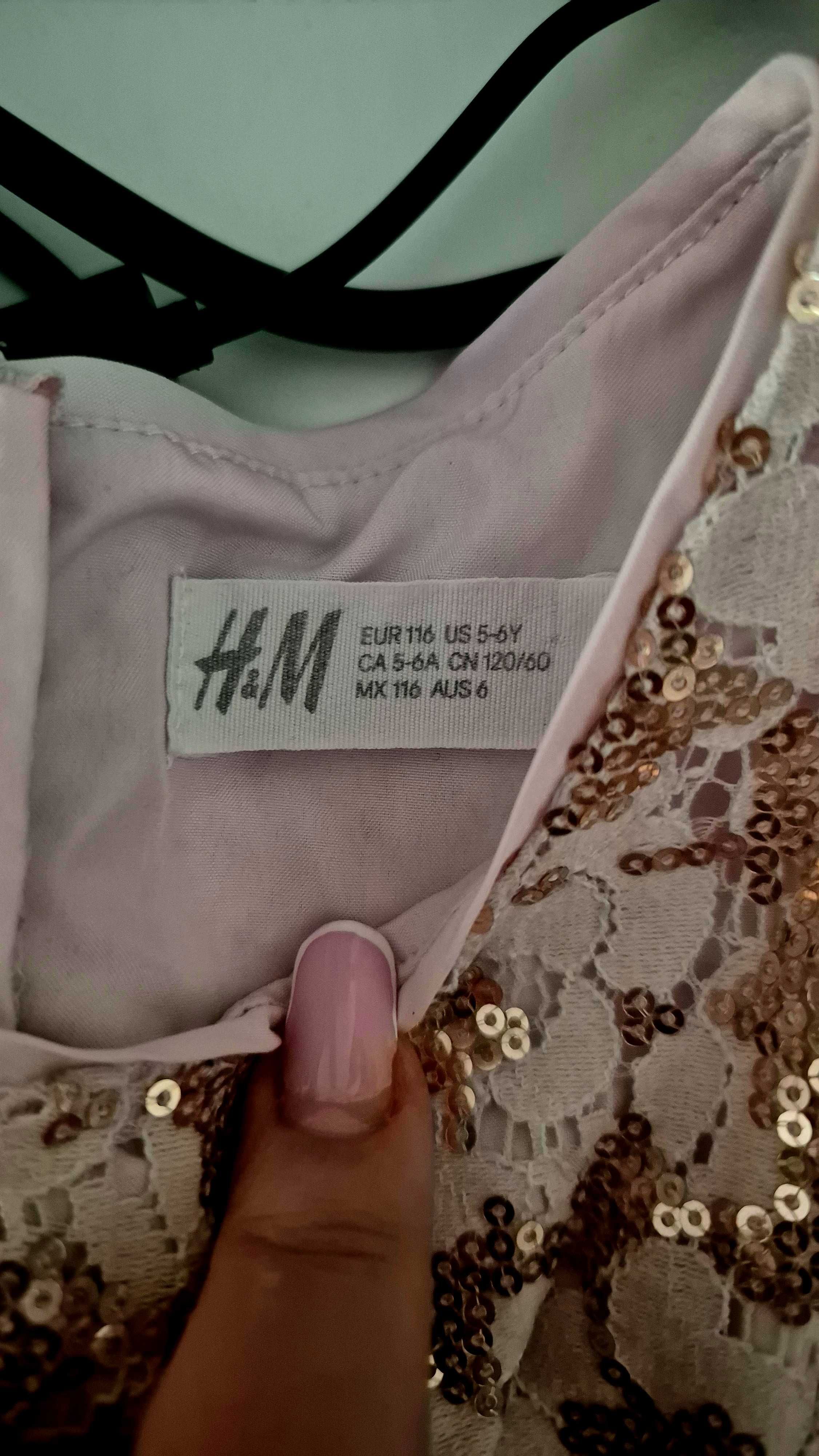 Rochiță roz H&M 116