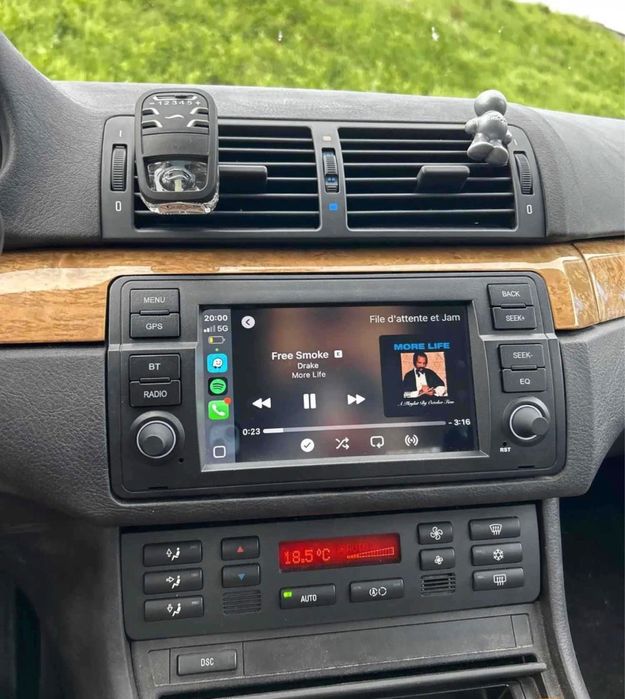 Navigație BMW E46 4GB RAM / 64GB ROM - Carplay si Android Auto