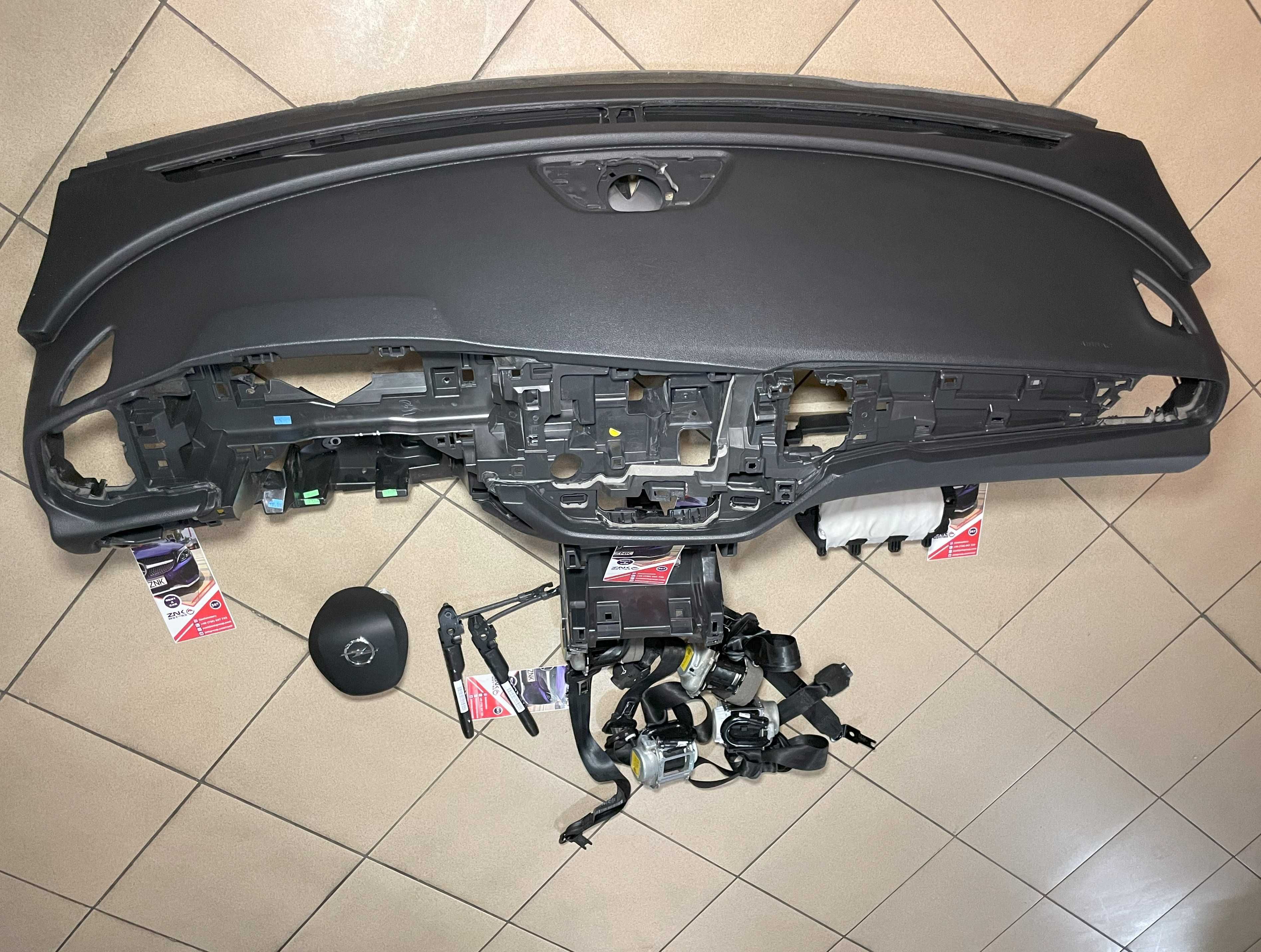 Opel GrandLand X facelift 2023 + kit airbag - plansa de bord - centuri