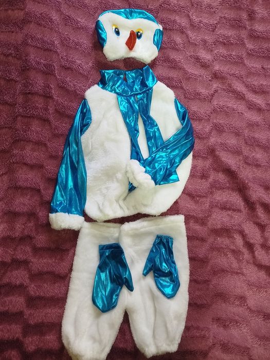 Новогодний костюм снеговика
