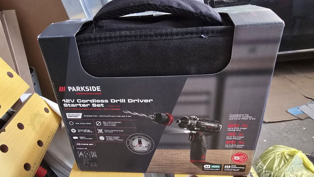 Cheie Antrenor cu clicket Parkside Perf 20V Si Masina Insurubat 12V